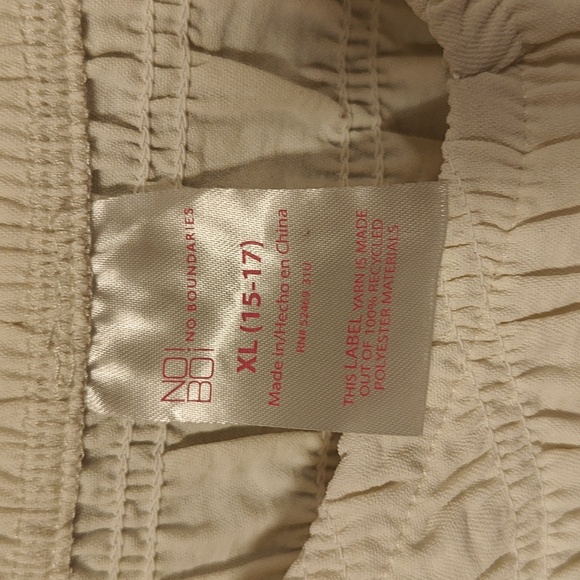 NWT No Boundaries Jr's blouse sz XL 15-17 - Picture 5 of 5